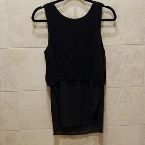 ASTR Black Tank Blouse